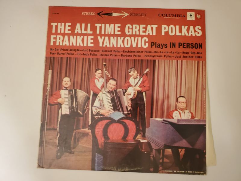 Frankie Yankovic The All Time Great Polkas vinyl record